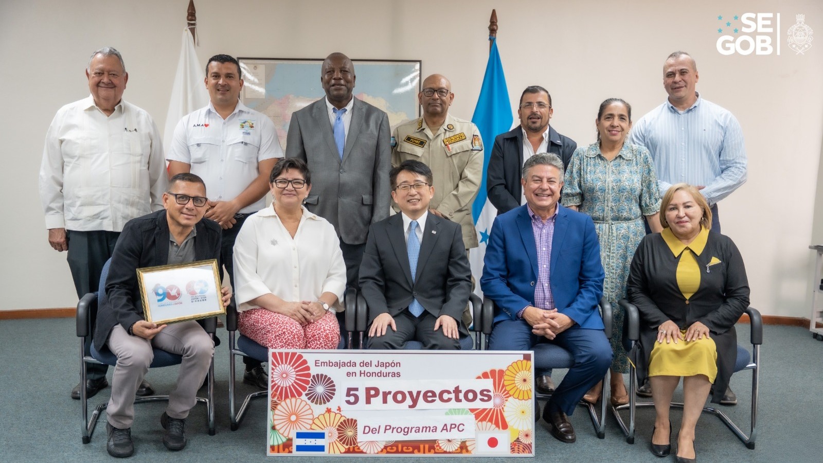 Honduras y Japón refuerzan proyectos comunitarios con inversión de 14 millones de lempiras